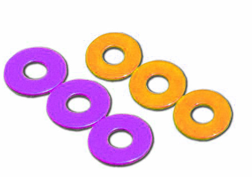 six washers for washer toss game